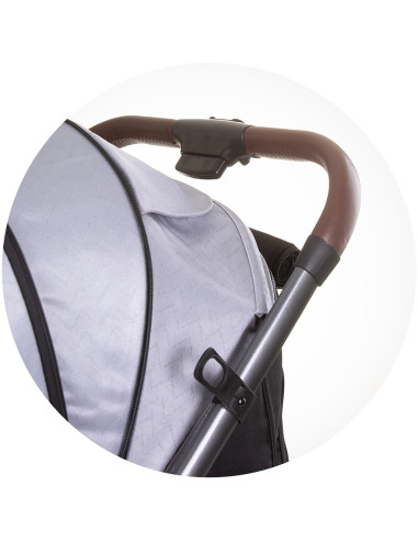 LKCO02402SG,Carucior sport Chipolino Combo silver grey