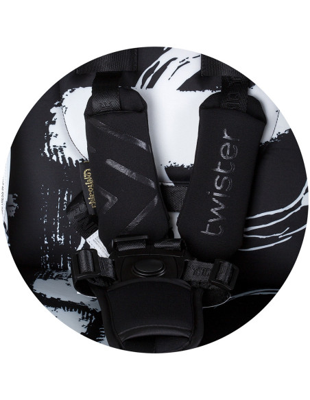 LKTW02401IA,Carucior Chipolino Twister ink art cu sezut rotativ