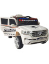 ELJPPL0231W,Masinuta electrica Chipolino SUV Police Patrol cu scaun din piele white