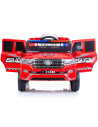 ELJPPL0233R,Masinuta electrica Chipolino SUV Police Patrol cu scaun din piele red