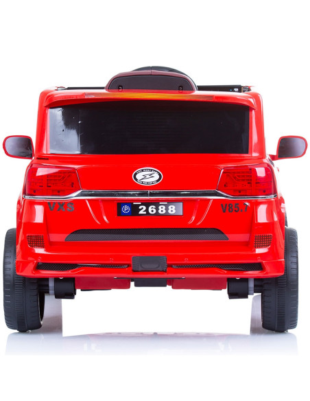 ELJPPL0233R,Masinuta electrica Chipolino SUV Police Patrol cu scaun din piele red