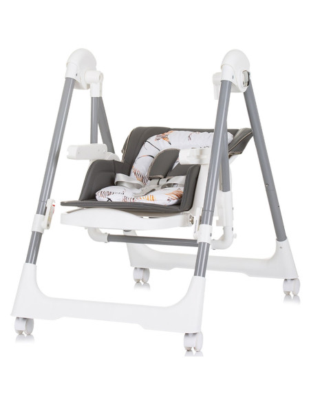 STHMS02401AS,Scaun de masa Chipolino Milk Shake 2 in 1 ash grey