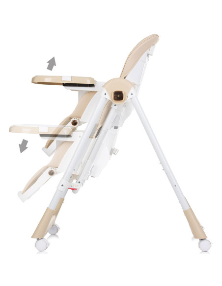 STHMS02405BE,Scaun de masa Chipolino Milk Shake 2 in 1 beige