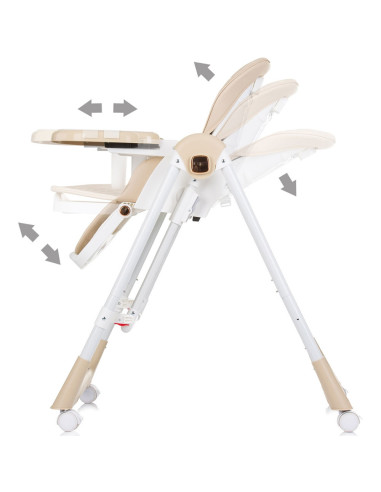 STHMS02405BE,Scaun de masa Chipolino Milk Shake 2 in 1 beige