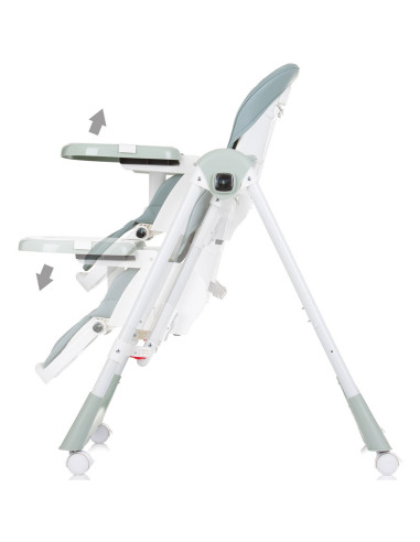 STHMS02406PG,Scaun de masa Chipolino Milk Shake 2 in 1 pastel green