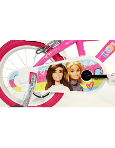 DB-614G-02BA,Bicicleta copii Dino Bikes 14' Barbie 2