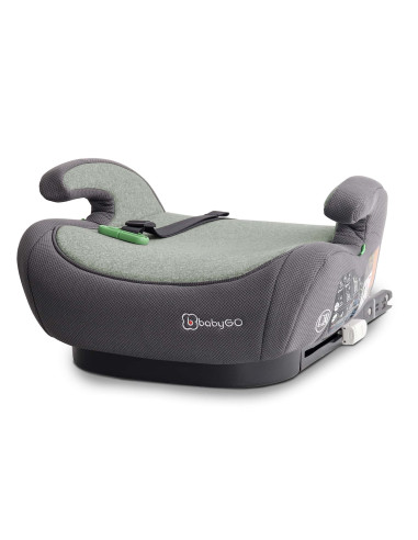 BB-BGO-3584,BabyGo - Scaun auto booster Bursa IV Green, 125-150 cm, certificat R129 BB-BGO-3584,BabyGo - Scaun auto booster Bursa IV Green, 125-150 cm, certificat R129