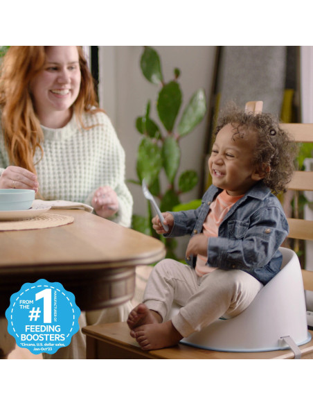 BB-16986,Ingenuity - Scaun de masa tip booster Simplicity Seat Easy Clean Gri