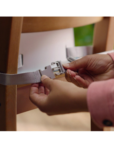 BB-16986,Ingenuity - Scaun de masa tip booster Simplicity Seat Easy Clean Gri