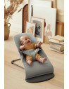 BS-606072A,BabyBjorn - Balansoar Bliss Light Grey, 3D Jersey, cu bara de jucarii