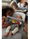 BS-606072A,BabyBjorn - Balansoar Bliss Light Grey, 3D Jersey, cu bara de jucarii