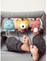 BS-606072A,BabyBjorn - Balansoar Bliss Light Grey, 3D Jersey, cu bara de jucarii