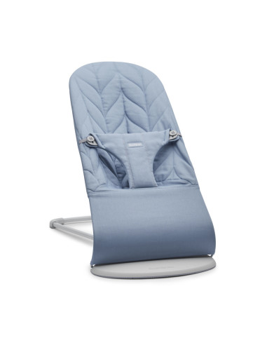 BS-006223A,BabyBjorn - Balansoar Bliss Blue cu aspect delicat de petala, tesatura matlasata