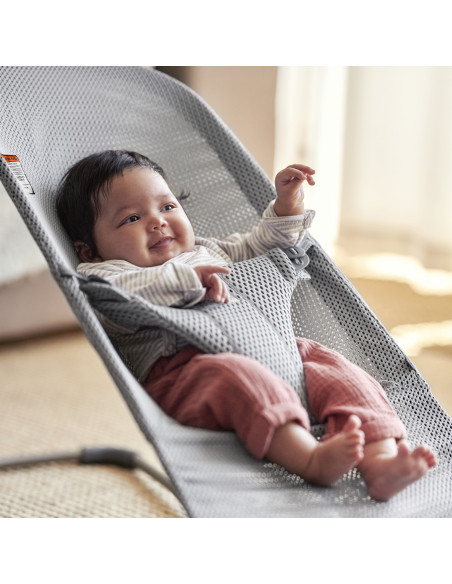 BS-006018A,Baby Bjorn - Balansoar Bliss Grey, Mesh