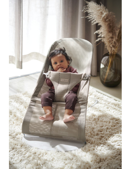 BS-006102A,Baby Bjorn - Balansoar Bliss Grey Beige, Mesh