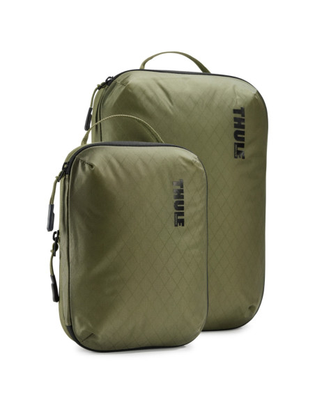 TA3205113,Set saculeti de depozitare Thule Compression Packing Cube mic + mediu, kaki