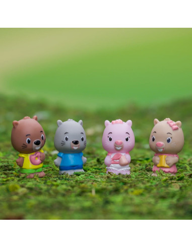 KLR700303,Familia de castori - Set figurine joc de rol