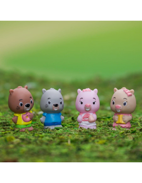 KLR700303,Familia de castori - Set figurine joc de rol