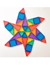 CONX62,Magnetic Tiles Set constructie magnetic, 60 piese, set de baza