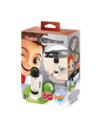 BKMR200,Microscop de buzunar - Set de stiinta pentru copii