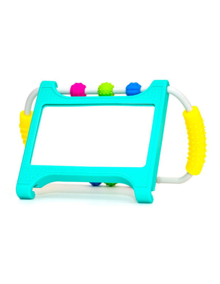 MOBIPKA1,Oglinda cu suport de silicon si margele Peeka