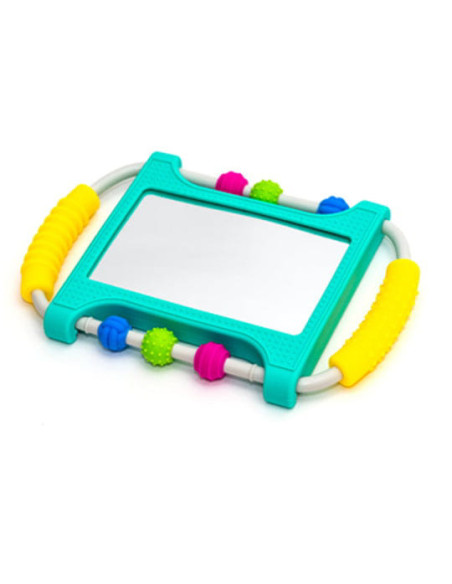 MOBIPKA1,Oglinda cu suport de silicon si margele Peeka