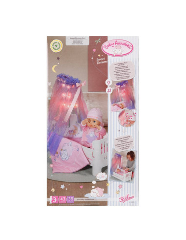 ZF710302,Zapf - Baby Annabell Patut cu lumini si melodii