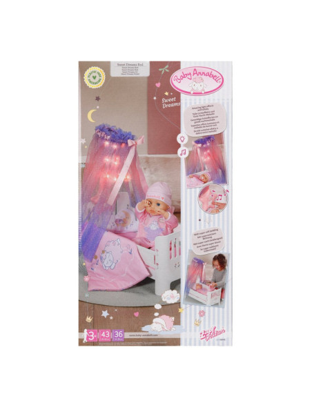 ZF710302,Zapf - Baby Annabell Patut cu lumini si melodii