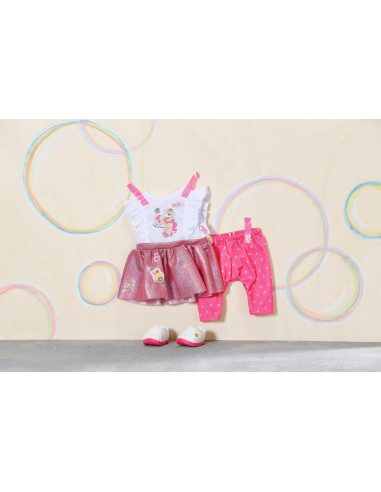 ZF836330,Zapf - BABY born Set hainute cu rochita 36 cm