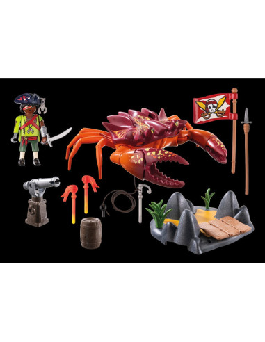 PM71532,Playmobil - Lupta impotriva crabului urias