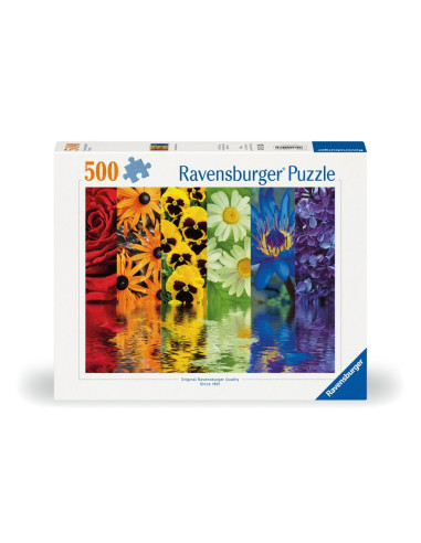 RVSPA00213,Ravensburger - Puzzle reflexia florilor 500 piese design nou