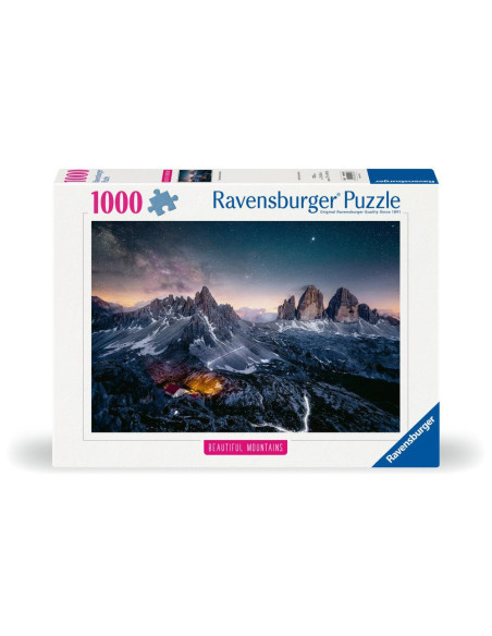 RVSPA00256,Ravensburger - Puzzle Three Peaks Dolomiti 1000 piese design nou