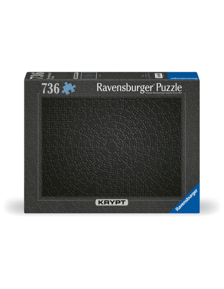 RVSPA00054,Ravensburger - Puzzle Krypt negru 736 piese design nou
