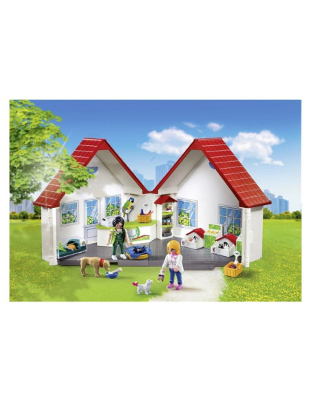 PM71396,Playmobil - Set portabil clinica veterinara PM71396,Playmobil - Set portabil clinica veterinara