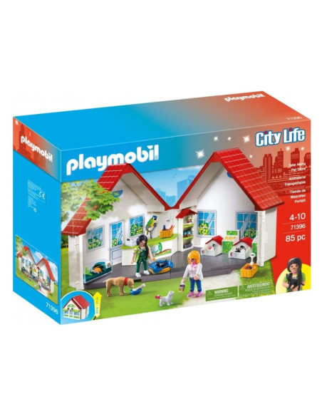 PM71396,Playmobil - Set portabil clinica veterinara PM71396,Playmobil - Set portabil clinica veterinara