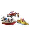 PM71569,Playmobil - Misiunea pompierilor pe apa