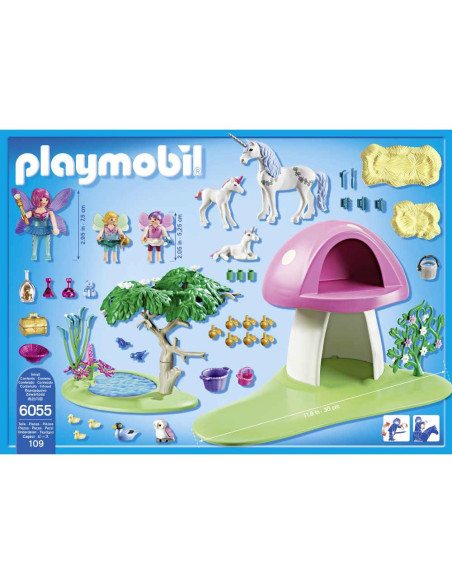 PM6055,Playmobil - Zane si casuta ciupercuta