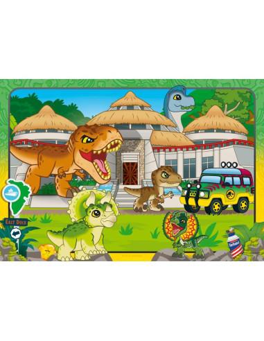 RVSPC01057,Ravensburger - Puzzle exploratori Jurassic World 2x24 piese