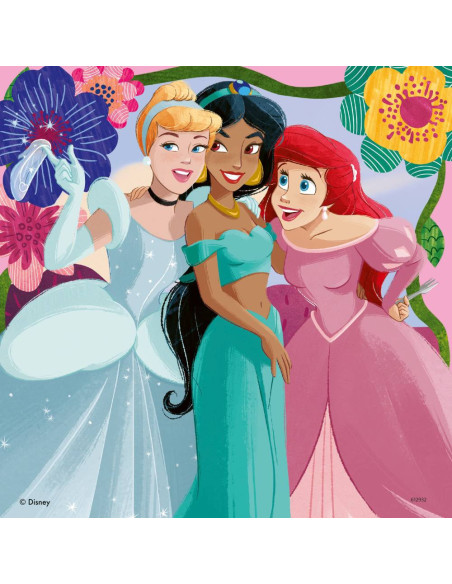 RVSPC01068,Ravensburger - Puzzle puterea printeselor Disney 3x49 piese