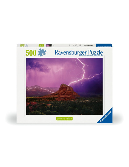 RVSPA00779,Ravensburger - Puzzle tunet roz 500 piese