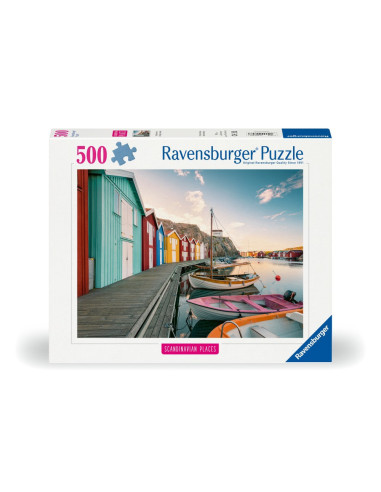 RVSPA00847,Ravensburger - Puzzle casute de barci 500 piese