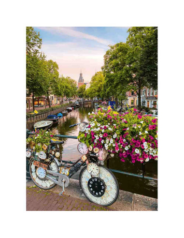 RVSPA00780,Ravensburger - Puzzle bicicleta in Amsterdam 1000 piese