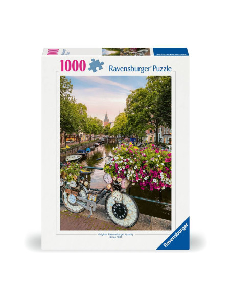 RVSPA00780,Ravensburger - Puzzle bicicleta in Amsterdam 1000 piese