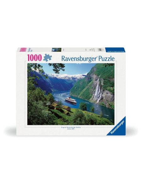 RVSPA00475,Ravensburger - Puzzle fiord norvegian 1000 piese design nou