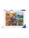 RVSPA00491,Ravensburger - Puzzle priveliste din rulota 1000 piese design nou