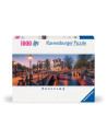 RVSPA00446,Ravensburger - Puzzle panorama noaptea in Amsterdam 1000 piese design nou