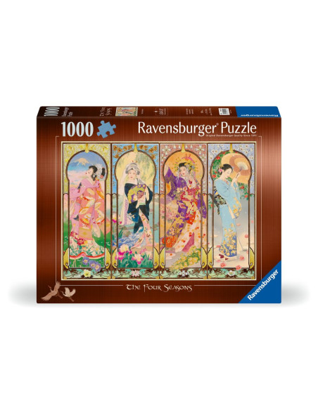RVSPA00127,Ravensburger - Puzzle cele 4 anotimpuri 1000 piese design nou