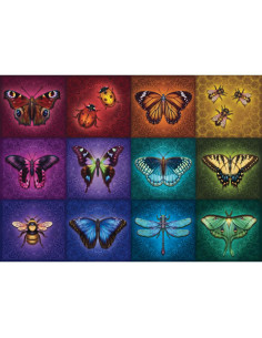 RVSPA00554,Ravensburger - Puzzle insecte cu aripi 1000 piese design nou