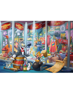 RVSPA00408,Ravensburger - Puzzle Tom si Jerry 1000 piese design nou