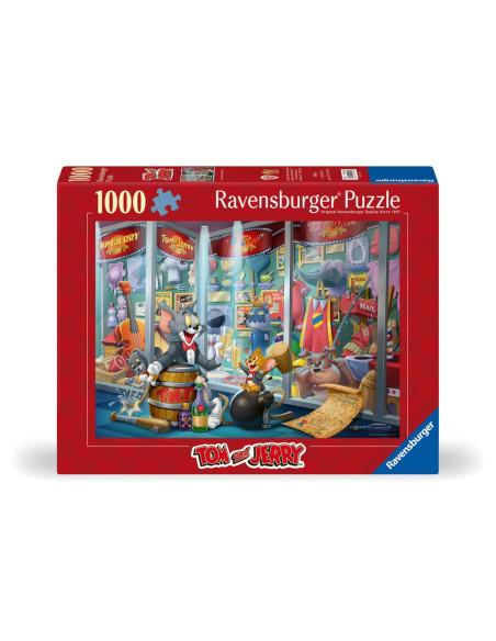 RVSPA00408,Ravensburger - Puzzle Tom si Jerry 1000 piese design nou